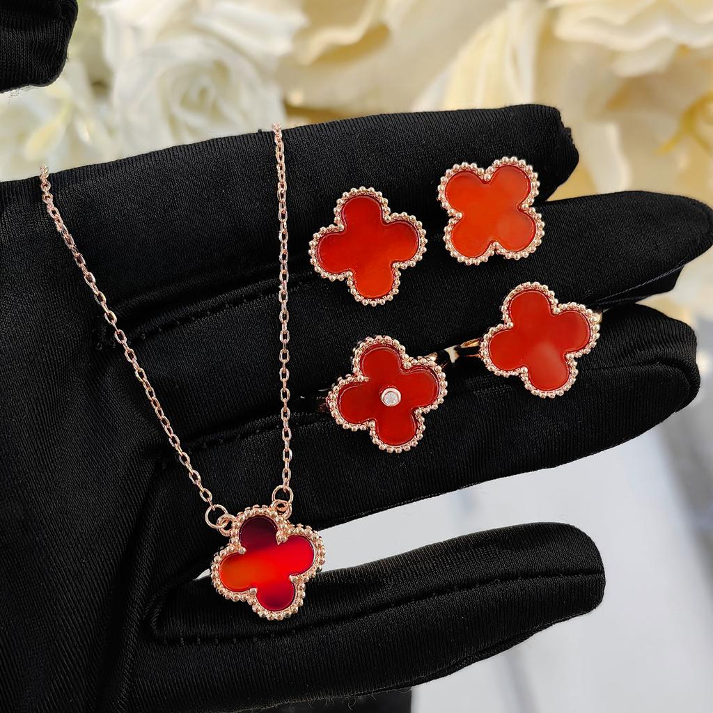 Серьги Color Treasure, кольцо Fanta, набор из фиолетово-желтых бриллиантов