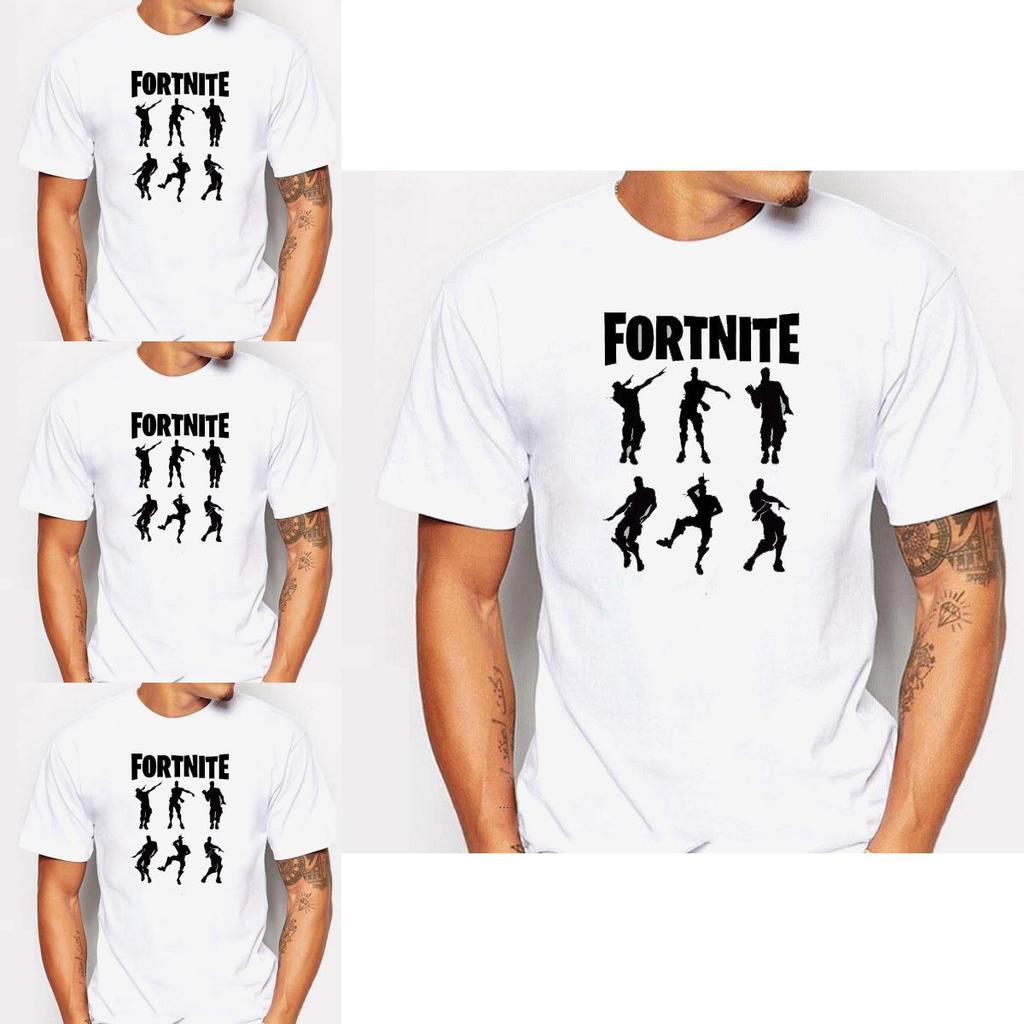 Fashion Fortnite New Celebrations Cool Tshirt Adult Mens Gaming Dab Dance