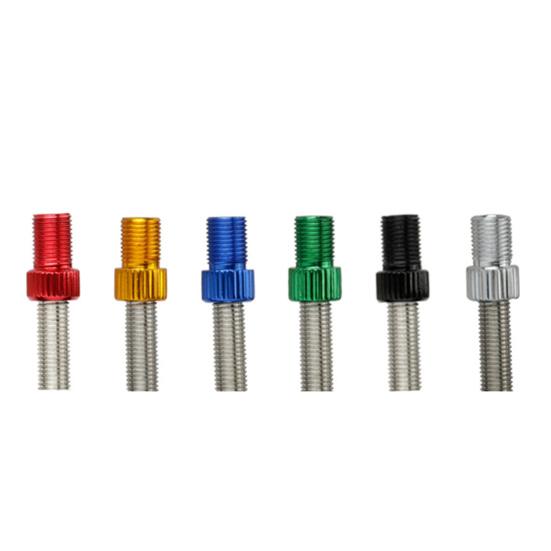 Bicycle Valve Adapter Presta to Schrader Valve Converter Rustproof Corrosion Resistant Durable Bicycle