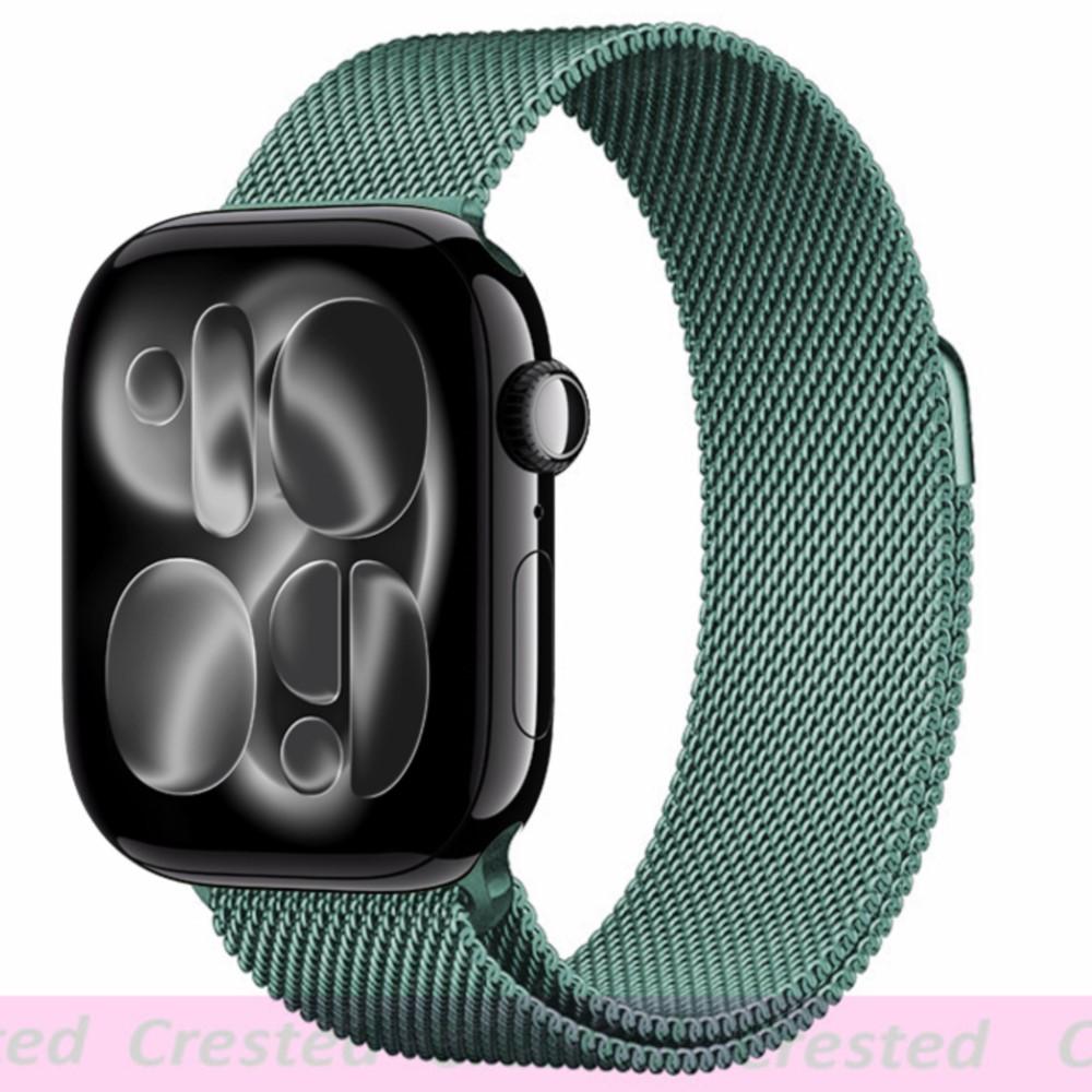 Strap For Apple Watch Band 46mm 44mm 45mm 40mm 42mm 41mm 49mm Milanese Loop correa Bracelet iWatch Series 11 10 Ultra 2 9 8 SE 3