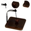 Cafe Napkin Holder Storage Rack Convenient Memos Organizer Tissue Wood Base for Dining
