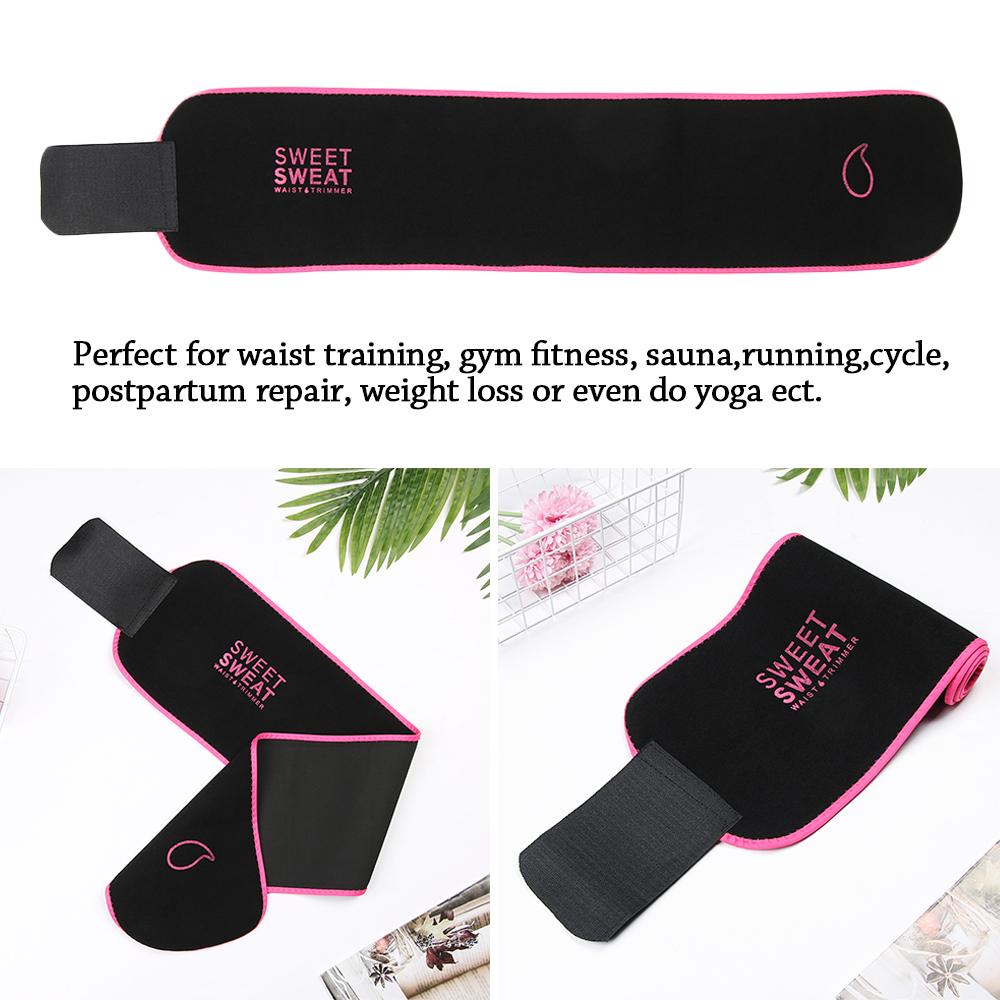 Safe Accessories Band Wrap Waist Trimmer Belt Sweat Waist Trainer Slimming Waist Belt Corset Belt
