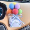 «Красочные украшения для автомобиля из 8 воздушных шаров»: Милый флакончик для ароматерапии для украшения приборной панели.