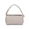Longchamp Le Roseau Solid Soft Shoulder Bag Women Handbags Paper-White Silver 10324HFP555