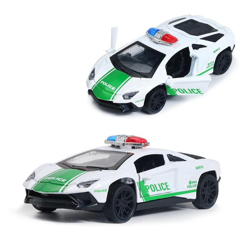 [В коробке] Спортивный автомобиль 1/43, модель из сплава, двухдверный, украшение, игрушка-машинка для мальчика, гоночный подарок