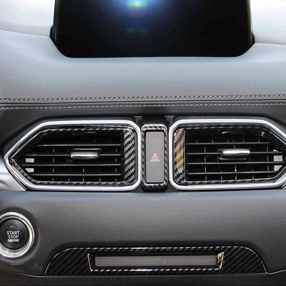 Улучшите внешний вид и функциональность вашего MazdaFor CX5 с помощью отделки боковых воздуховодов в стиле углеродного волокна