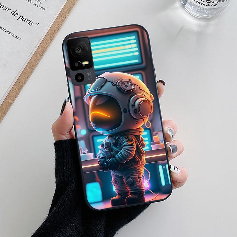 Для TCL 40 XE 5G Чехол Модный Мягкий Силиконовый Задний Чехол для Телефона TCL 40 NxtPaper 5G Чехол Funda Для TCL 40X 40XE T601D Милый