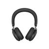 Jabra Evolve2 75 Headset - Wireless and Wired Bluetooth - Active Noise Cancellation - USB-C - Black