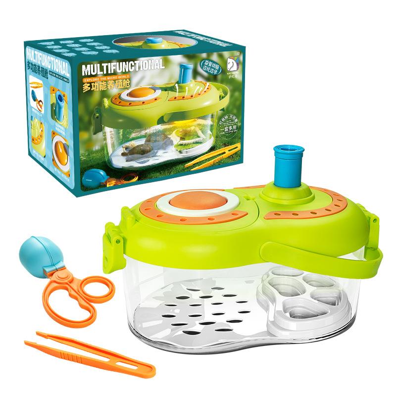 Строгий отбор, многофункциональная кабина для разведения, детский ящик для наблюдения за насекомыми, увеличительное стекло, игрушки для отлова животных и растений, научные эксперименты