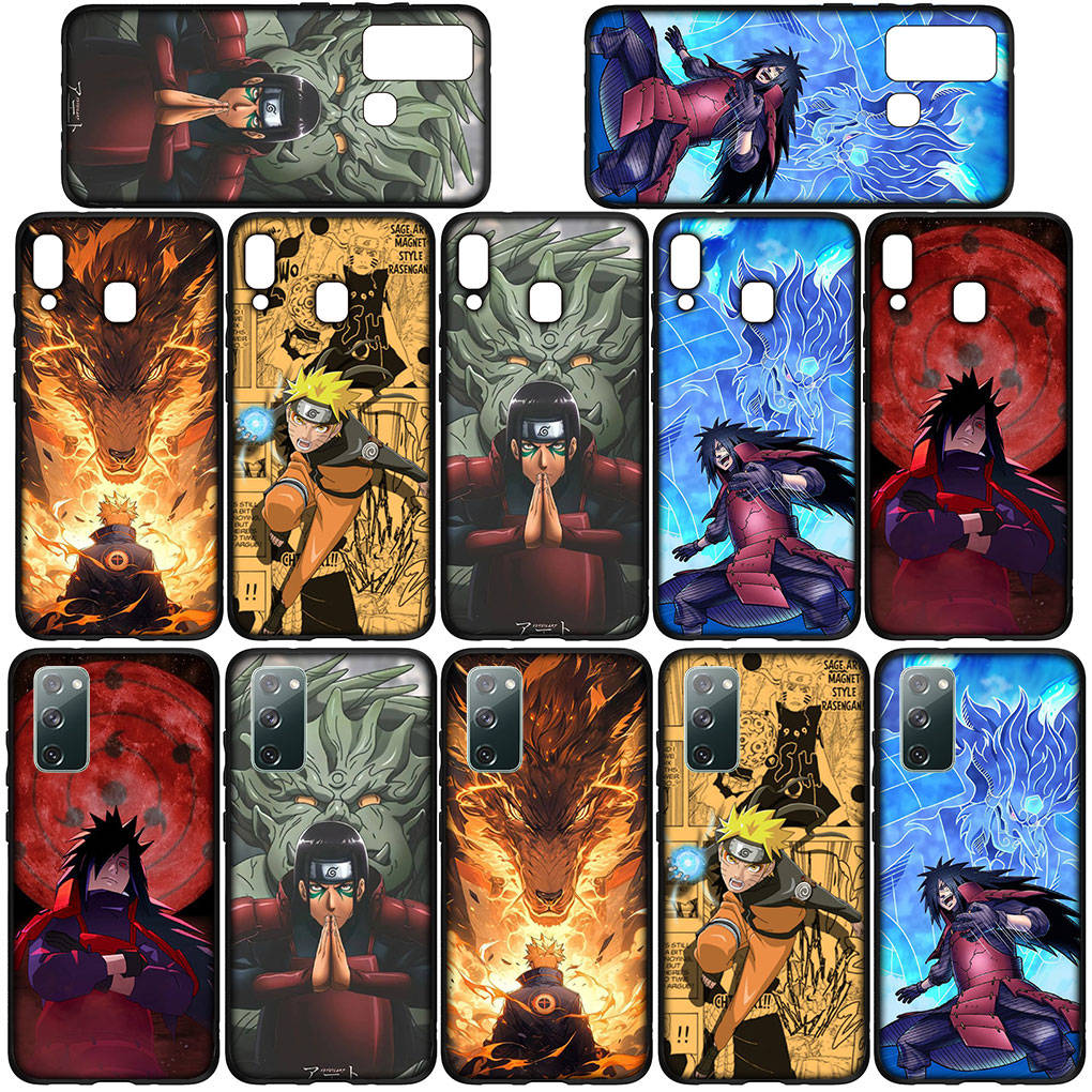 Чехол для телефона Samsung Galaxy S25 S24 S23 iPhone 16 15 Xiaomi Redmi Note 14 13 12 16E 11 Pro Max XR OPPO Moto Huawei Madara Uchiha Poster Naruto Cover