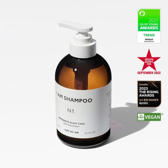 I Am Shampoo Intensive Scalp Care (Choose 1 of 3 Types of 480ml/2 Types of 700ml)