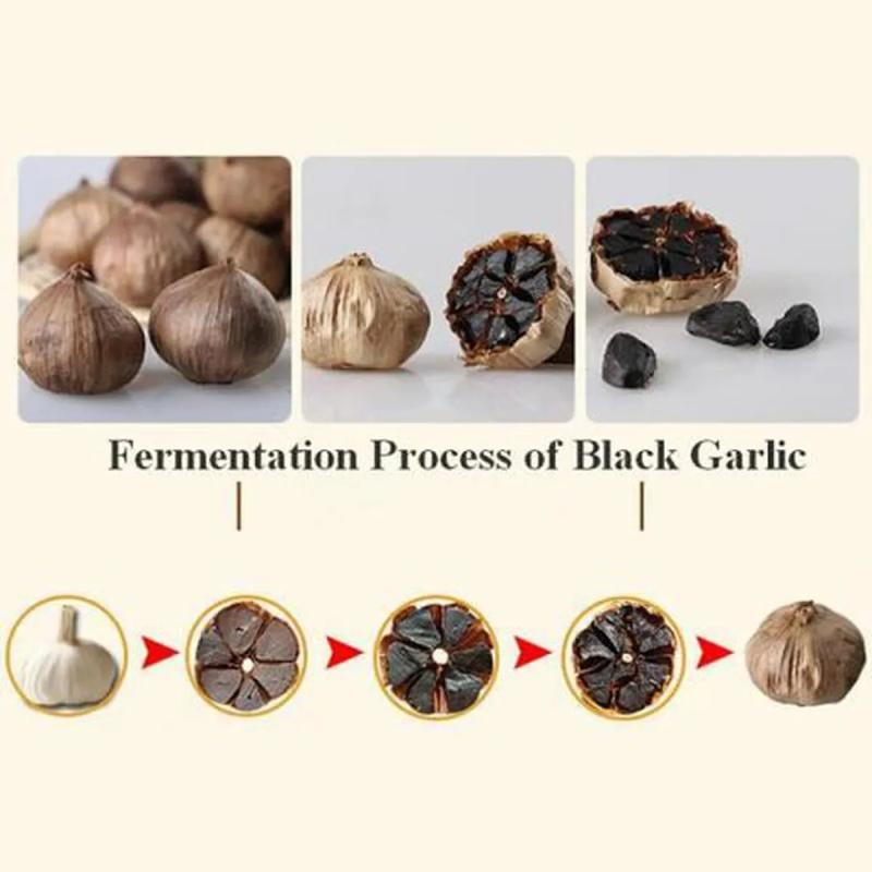 Ферментированный черный чеснок B-Garlic из Таиланда, 100 г — без чесночного вкуса — борется с аллергией и укрепляет иммунную систему