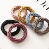 5шт девушка эластичные резиновые завязки для волос группа веревка хвост держатель устойчивость бесшовные