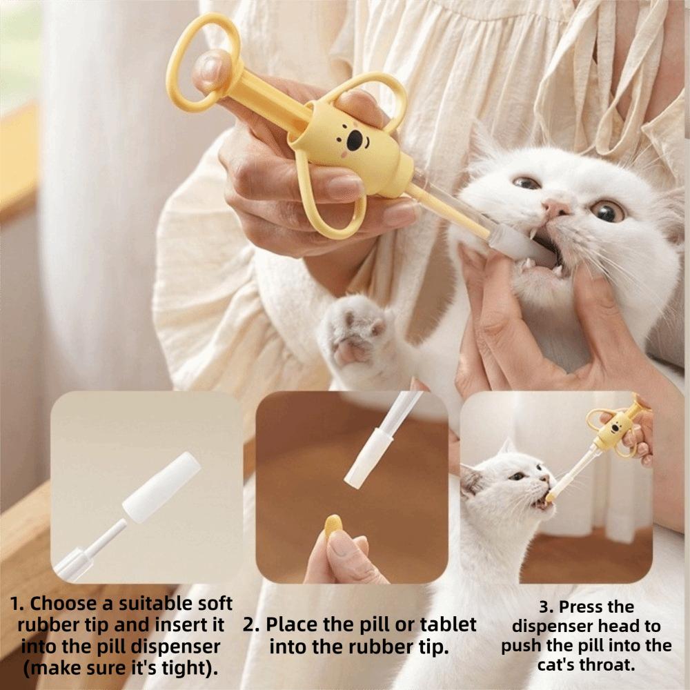 Detachable Kitten Feeder Anti-Choke Cat Feeding Device Kitten Water Dispenser For Kitten Puppy