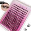 Natural Anime Look Segmented False Eyelashes DIY Grafting Eyelashes  DIY Eyelashes Makeup