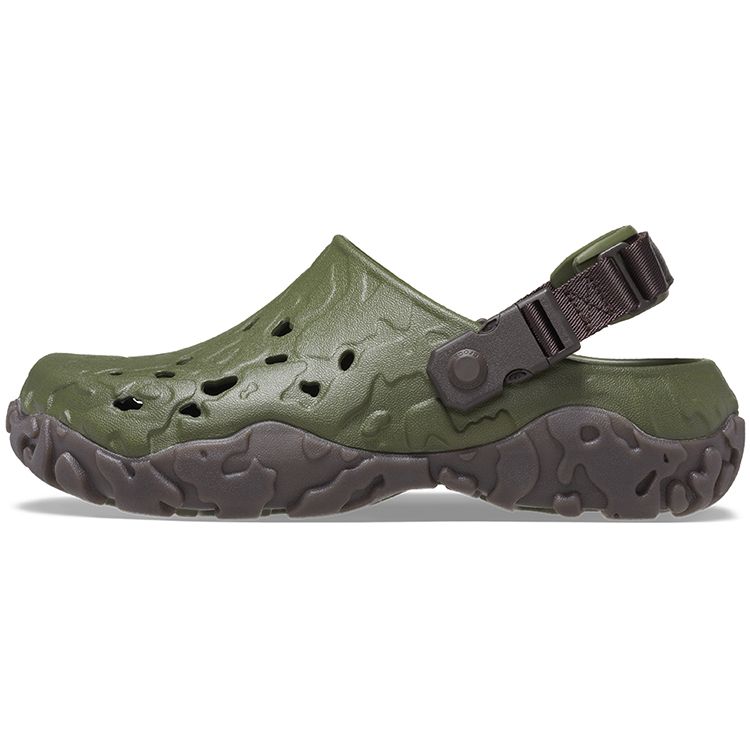 Crocs Кроксы All-Terrain Atlas Унисекс Армейский Зеленый Эспрессо 208391-32C
