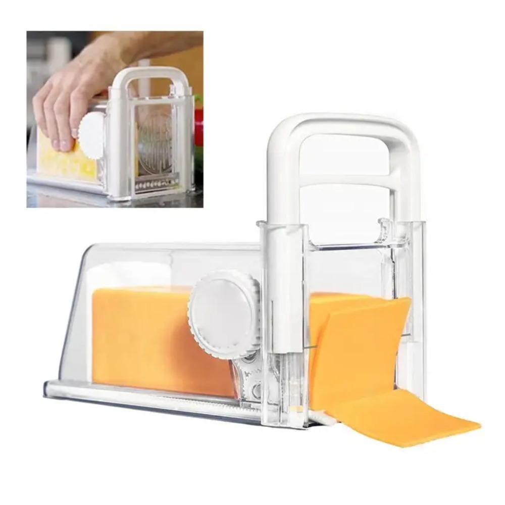 Пластиковый контейнер для хранения сыра 4 в 1 Измельчитель сыра Коробка для масла Сырорезка Гамбургер