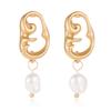 Fashion Simple Temperament Ladies Earrings Hollow Face Creative Ethnic Style Earrings ARI