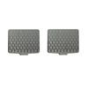 2pcs Heat-insulating Slope Dish Drying Mat Anti-slip Rectangular Pot Pad Shock-absorbing Thickened Kitchen Utensil Pad