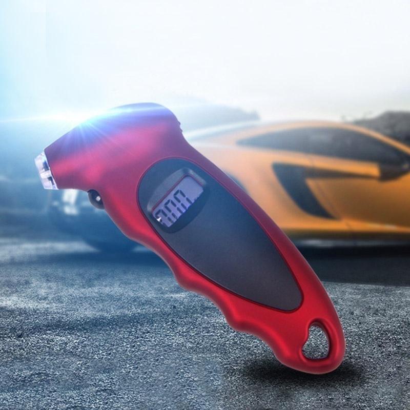 Манометр в шинах 4 грузовик велосипед цифровой автомобиль 150 мотоцикл psiuseful фитнес