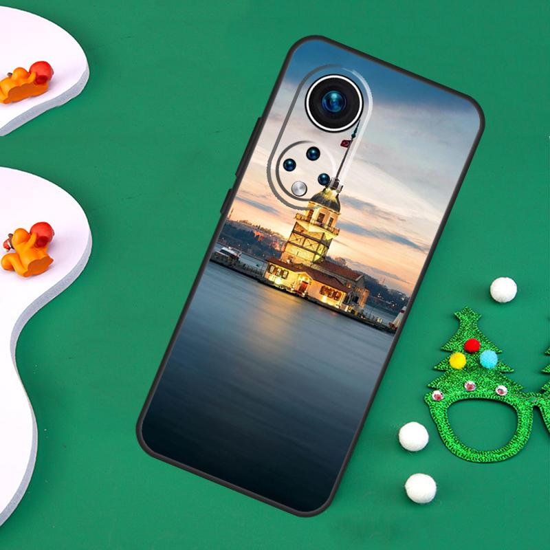 Турция Стамбул Пейзаж Здание Чехол Для Honor 200 Pro X9c X9b X9a X8a X8b X7a X6a X8 X9 50 70 90 Magic 5 6 7 Lite Обложка