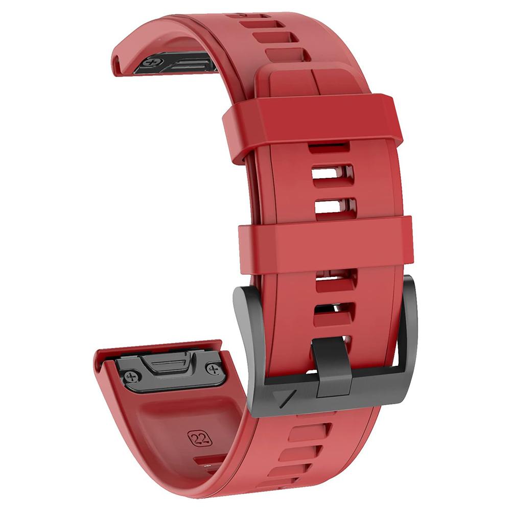Двухцветный силиконовый ремешок для часов QuickFit 22 мм 26 мм Для Garmin Epix Pro Gen 2 47 мм 51 мм/Fenix 7X 7 Pro/Quatix 6 6X 5X Ремешок Браслет