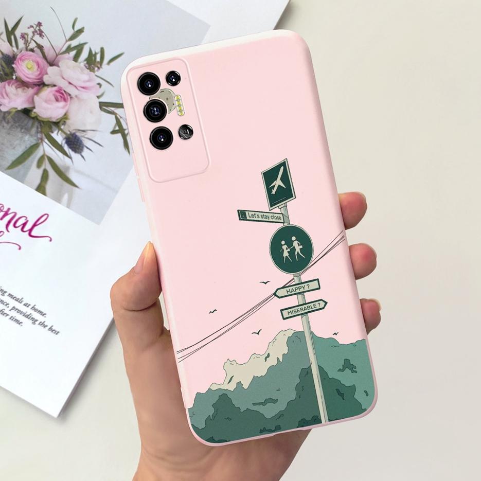 Чехол для Tecno Pova 2 LE7 LE7n Милый Мультяшный Динозавр Мягкий Силиконовый Чехол для Телефона Для Tecno Pova 2 Pova2 Задняя Крышка 6.9'' Сумки