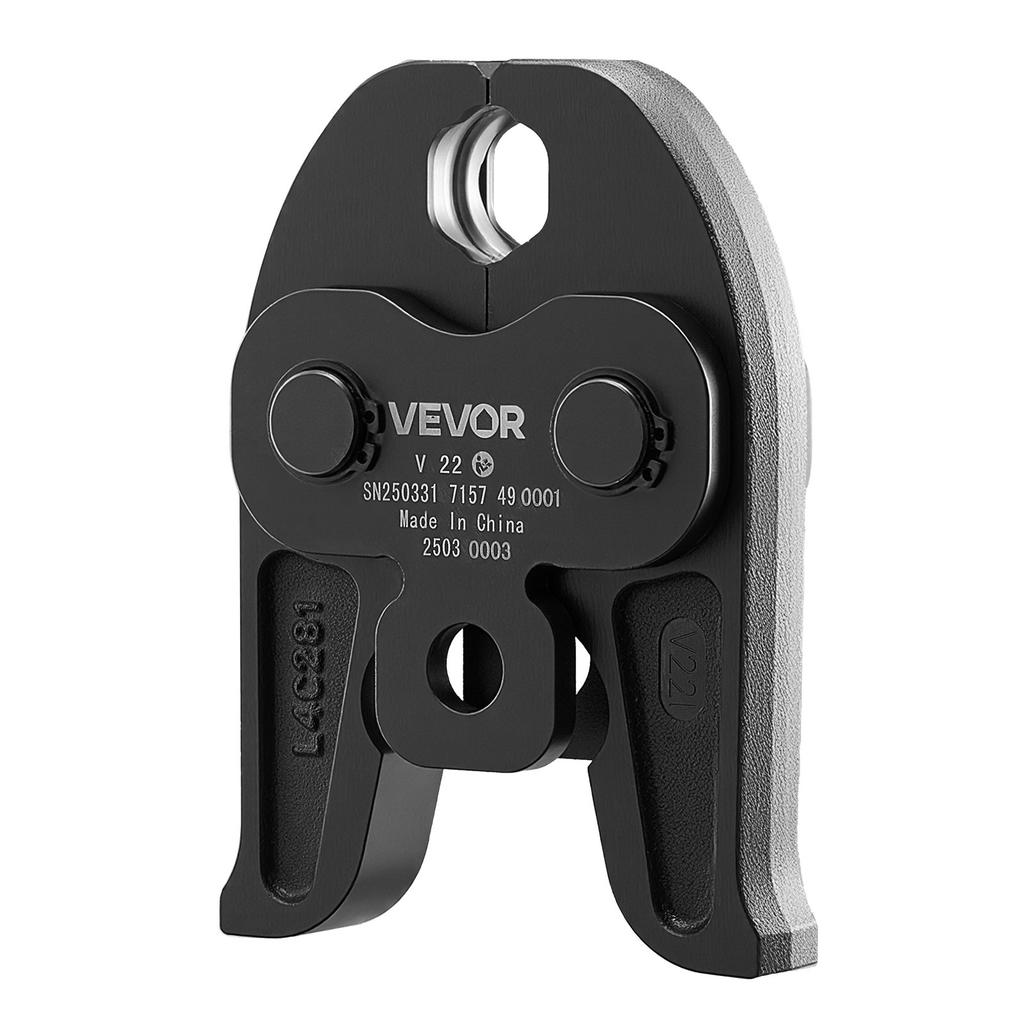 VEVOR V22 Pressing Jaw, 22mm Press Jaw for V-Type Stainless Steel Pipes