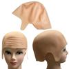 Nylon Halloween Skull Wig Cap Thick Material Bald Cosplay Hat Bald Head Wig Cap  Costume Accessory
