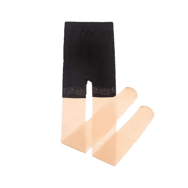 Women's Customizable Anti-Snag Stockings & Safety Pants - Thin Summer Sun Protection, Anti-Exposure, Anti-Wolf Two-in-One.