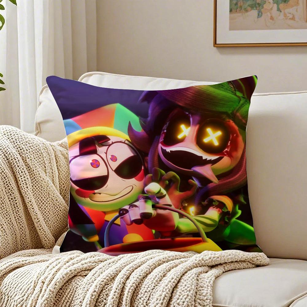 Cyberpunk Action Anime MMurder DDrones Cushion Cover Pillowcase Antidustmite living Room Sofa Decor Cushion Room