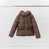 Маленькая короткая женская зимняя новая свободная большого размера утолщенная теплая куртка с хлопковой подкладкой