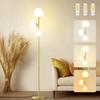 Floor Lamp, Floor Stand, 3-Light, Ambient Lighting, Stand Light, LED Lamp, Desk Lamp, 2700K4500K6500K Color Temperature Adjustable, Easy Operation