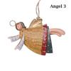 Drop Ornaments Festival Supply Christmas Decorations Santa Claus Cartoon Angel Hanging Pendants