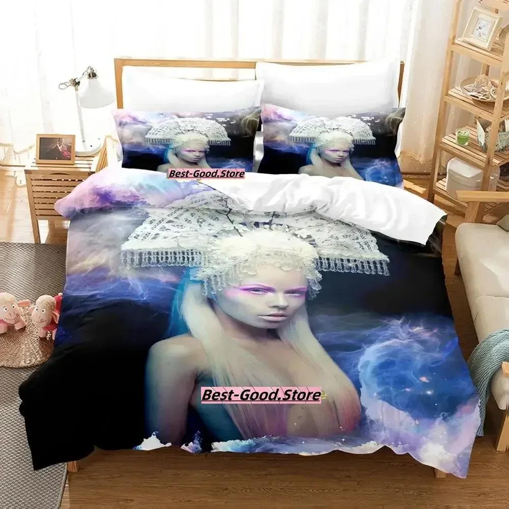 Популярные комплекты постельного белья Kerli Single Twin Full Queen King Size для взрослых и детей, пододеяльники, простыни с принтом в стиле аниме