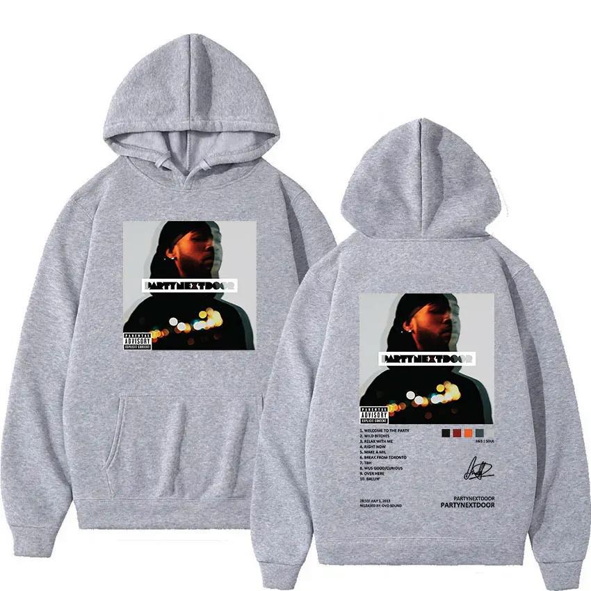 Rapper Partynextdoor Cover Music Album Hoodie Men'S Hip