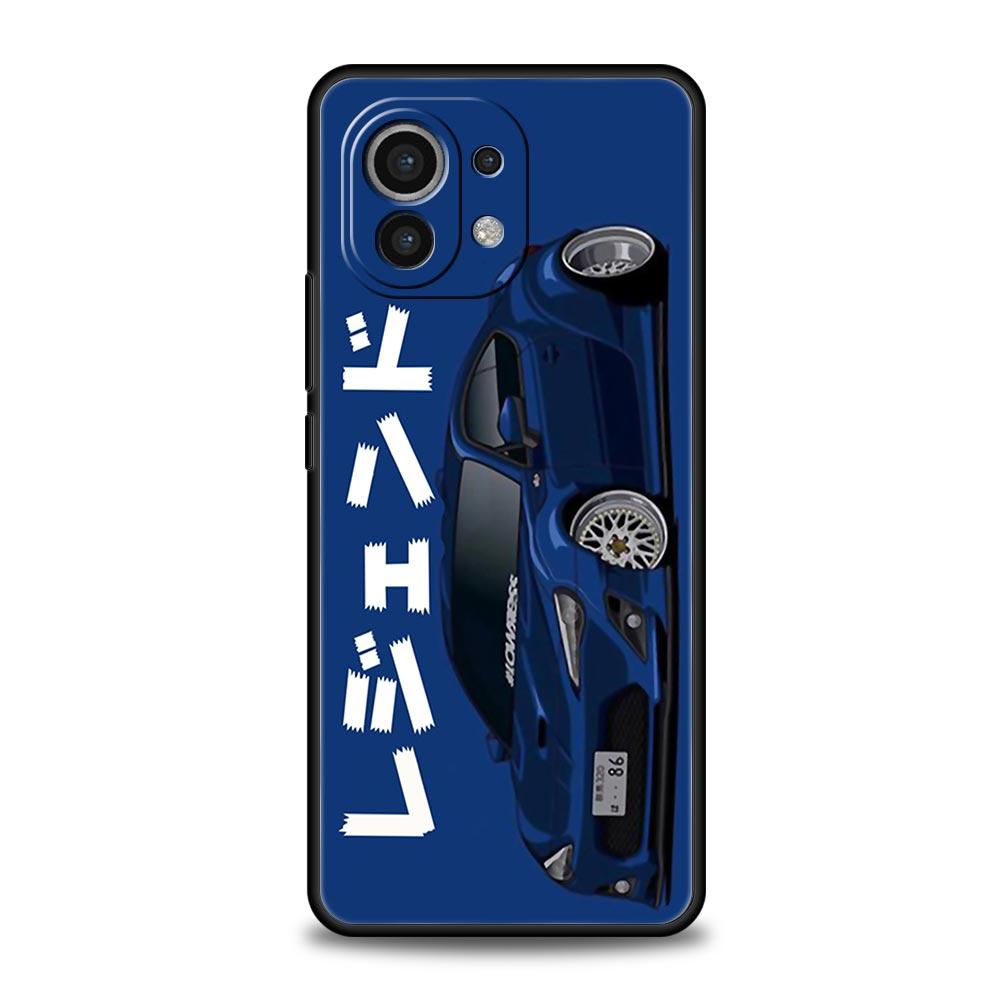 Чехол для Xiaomi Poco X4 X3 NFC F3 F4 M3 M4 Mi Note 12T 10 11 Ultra 11T 13 Pro 10T 12 Lite 9T 5G Обложка JDM Tokyo Drift Спортивный автомобиль