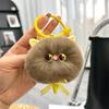 Милый мультяшный плюшевый кулон-брелок в виде маленького котенка для женщин, девочек, кавайный, креативный, аксессуары для украшения рюкзака, подарки