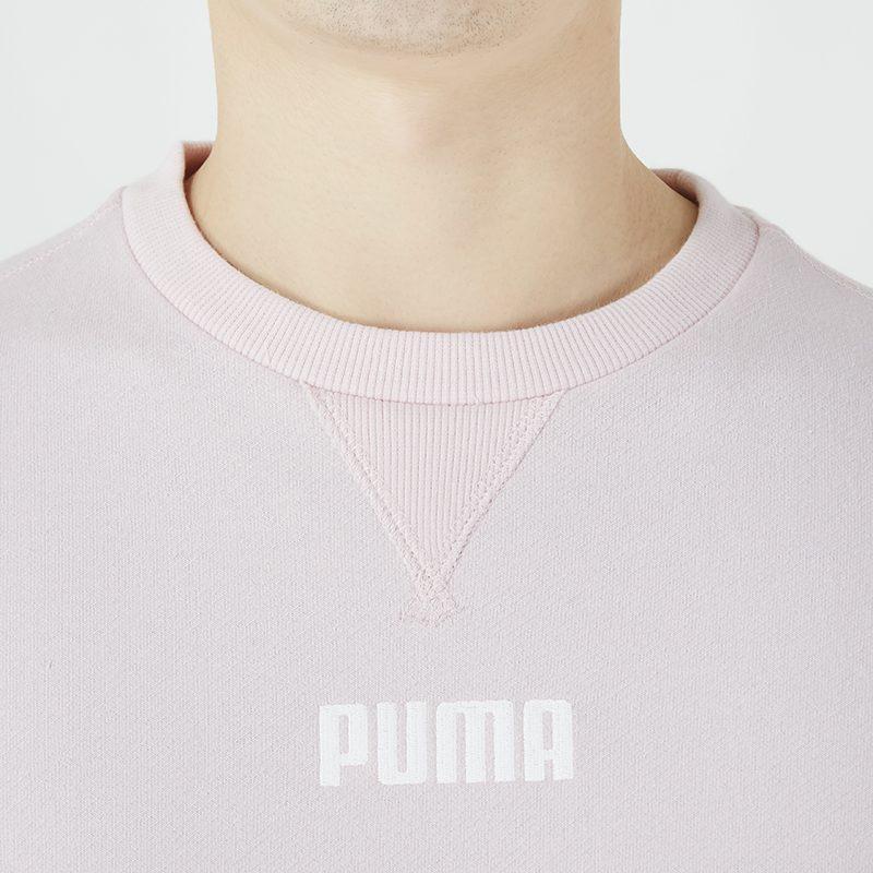 Puma Толстовки Мужские Розовые С круглым вырезом Умеренные Другие 849575-16