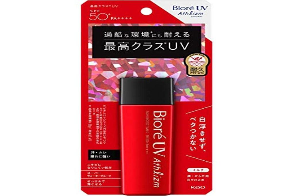 Biore UV Athlizm Skin Protect Milk Солнцезащитный крем 65 мл SPF50+/PA++++