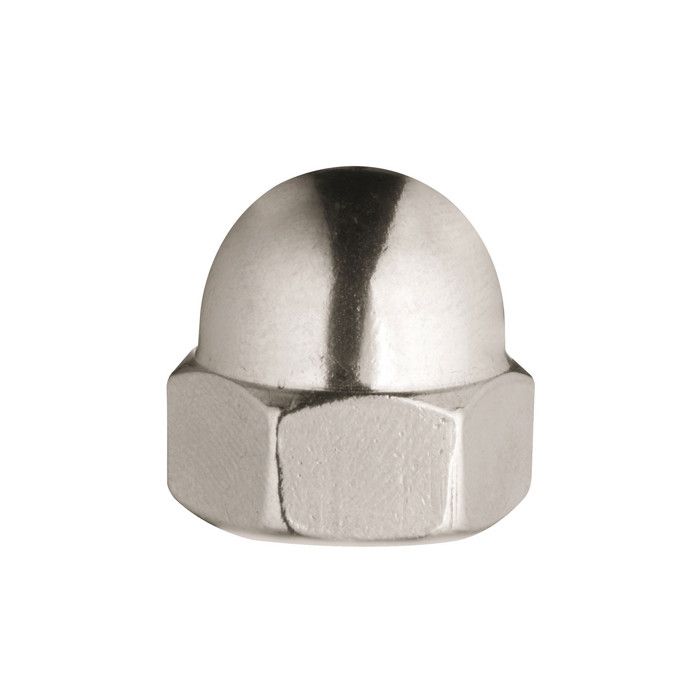 Boîte L 25 Unités. Ecrou Zinc Aveugle M 8 Fadix