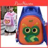 Kids Backpack Oxford Fabric Cute Playful Design Durable School Essentials For Kindergarten Boys Girls