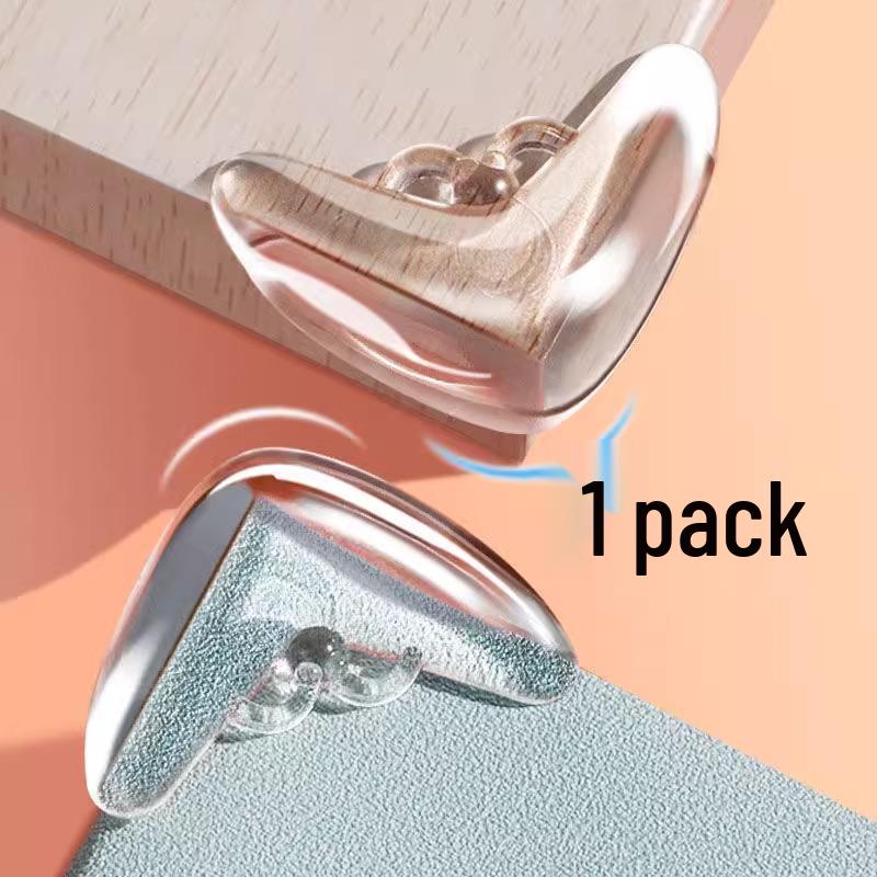 Soft Silicone Anti-Collision Corner Protectors for Tables and Windows