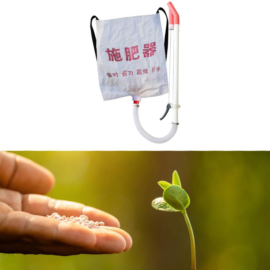 Гранулированный разбрасыватель удобрений с рюкзаком из тканого мешка Универсальный Легкий Профессиональный инструмент для внесения удобрений для кукурузы Эргономичный дизайн