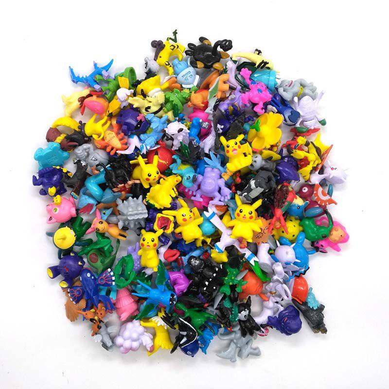 Complete 144pcs Pokemon Action Figures Set Anime Kids Gift Toys