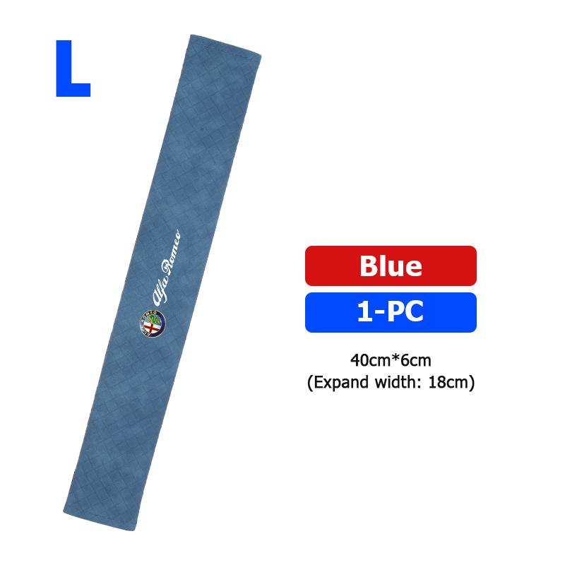 Car Safety Shoulder Cover Soft Protection Seat Belt Padding Pad For Alfa Romeo GT Stelvio F1 Brera Volante Tonale Gloria Disco