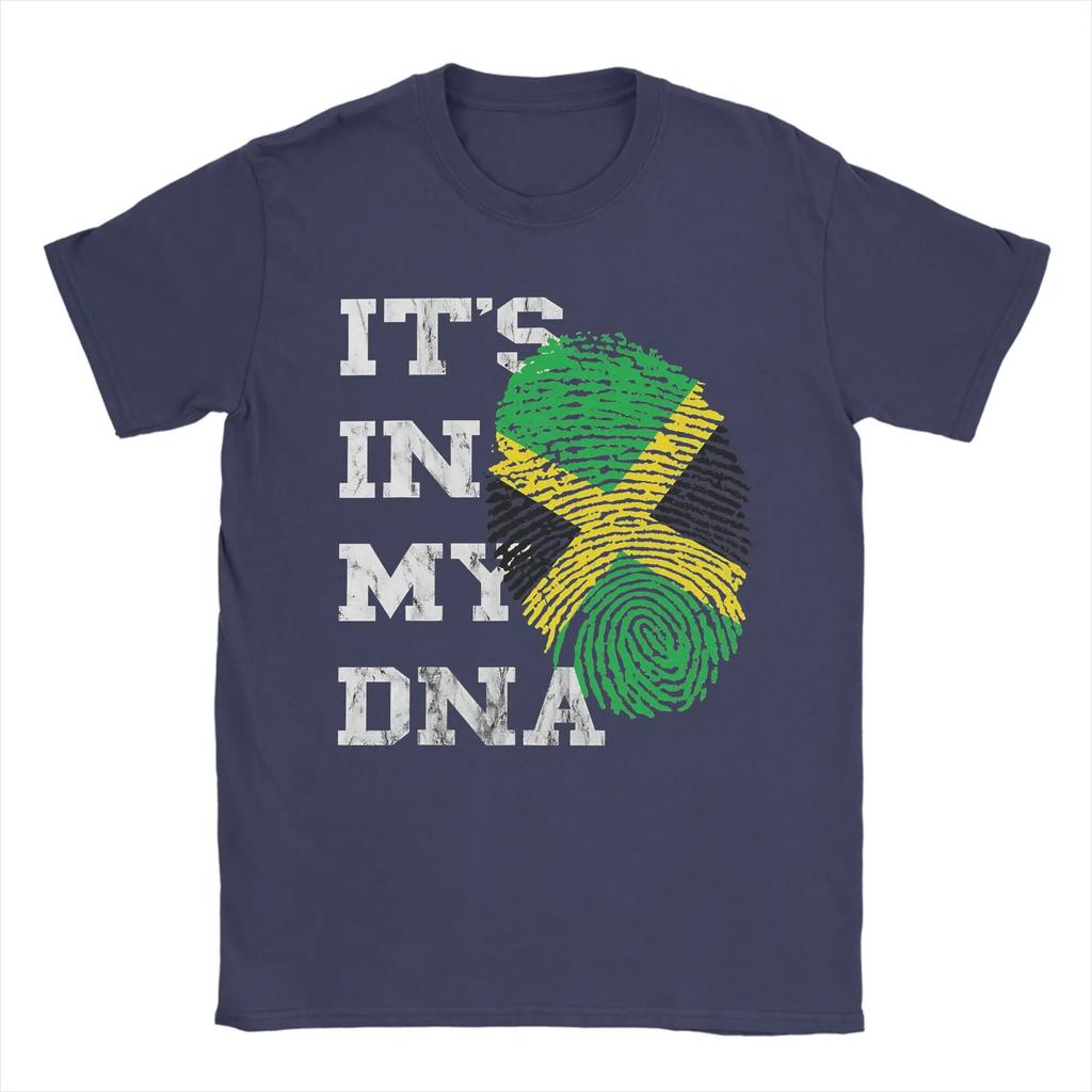 Its In My Dna Jamaica T Shirt Summer Jamaican Cotton Tshirts For Unisex Custom Diy Tee Shirt Short Sleeve Streetwear Tees