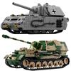 2024 WW2 Германия Военный Танк Набор Строительных Блоков Пантера VIII Маус Сверхтяжелый Танк Масштабная Модель Танк-Истребитель Слон Блочные Кирпичи Игрушка Подарок Презенты