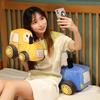 Kawaii Трактор Peluche Игрушки Прекрасный Моделирование Автомобиля Плюшевые Куклы Мягкая Мультяшная Подушка Трактора Мальчиков Креативный Подарок На День Рождения