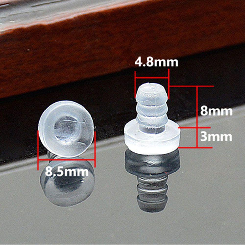 Anti Collision Furniture Accessories Door Bumper Hole Plugs Rubber Stem Bumpers Fasteners Foot Pad